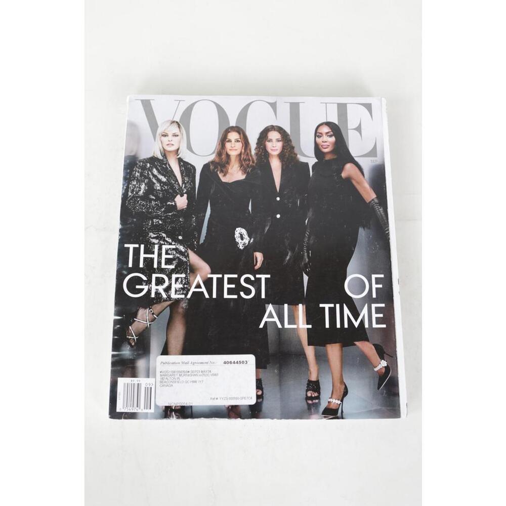 2023' Vogue September The Greatest Of All Time Magazine